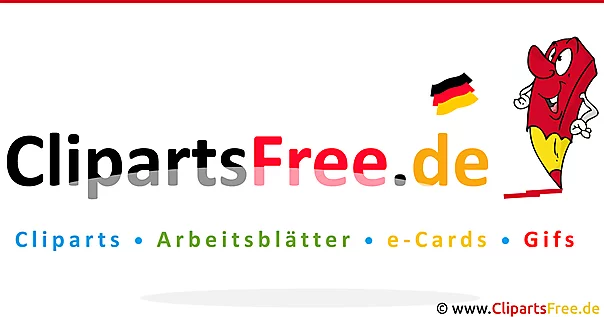 Clipartsfree.de Logo - Kostenlose Bilder, Grafiken, eCards, Arbeitsblätter, Cartoons