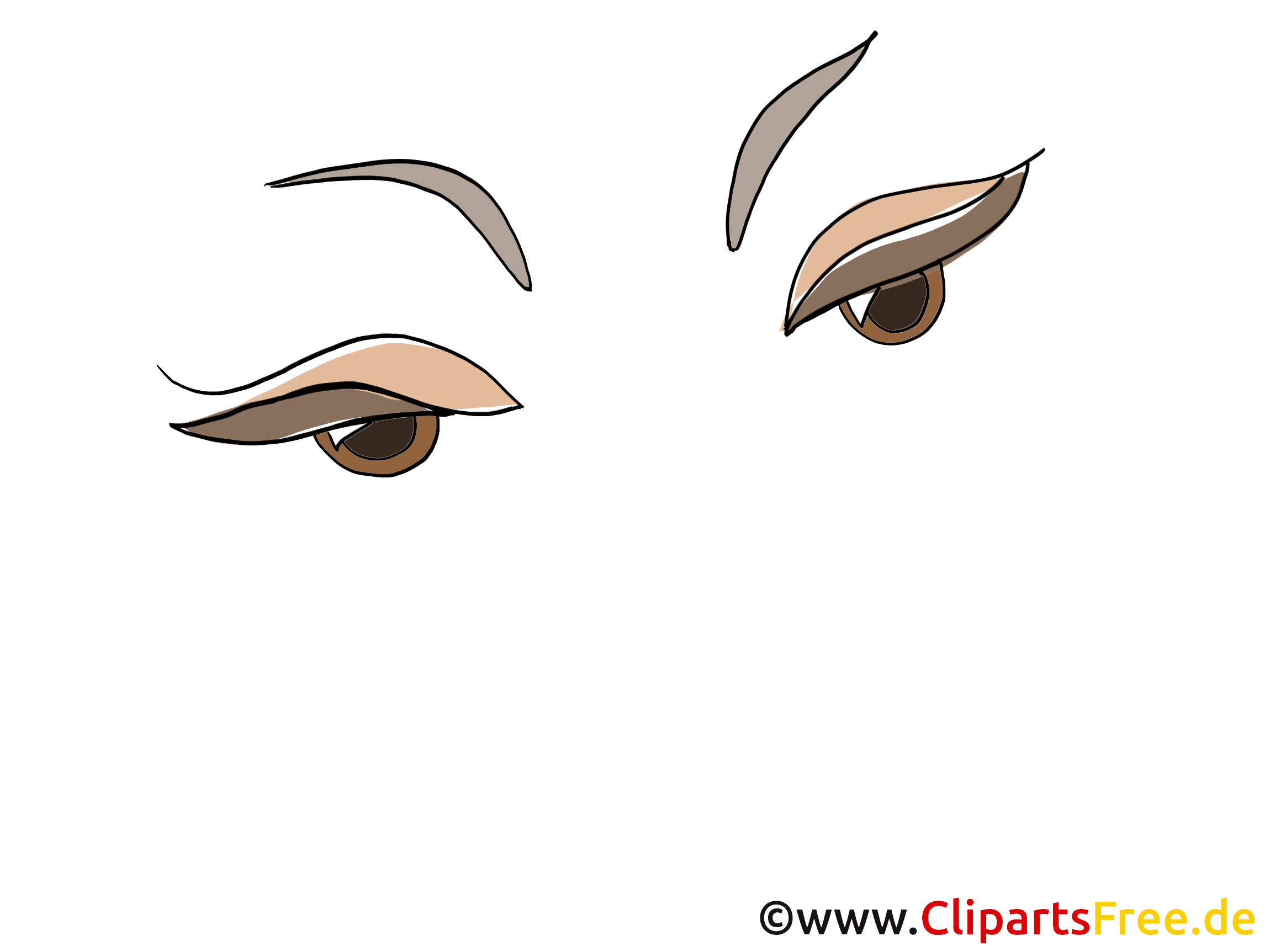 Schoene Augen Bild, Zeichnung, Cartoon Schoene Augen Bild, Zeichnung, Cartoon