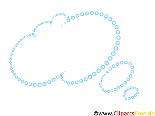 Leere Sprechblase für Comicgeschichten Vorlage