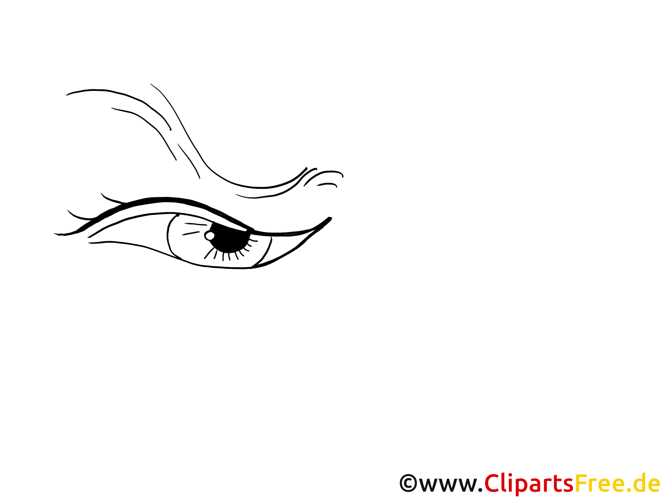 Strenger Blick Clipart, Bild, Zeichnung, Grafik Strenger Blick Clipart, Bild, Zeichnung, Grafik