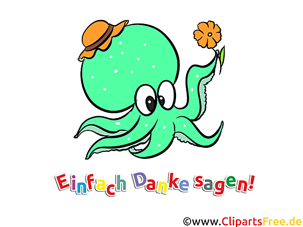 Danksagung zum Kindergeburtstag Karte