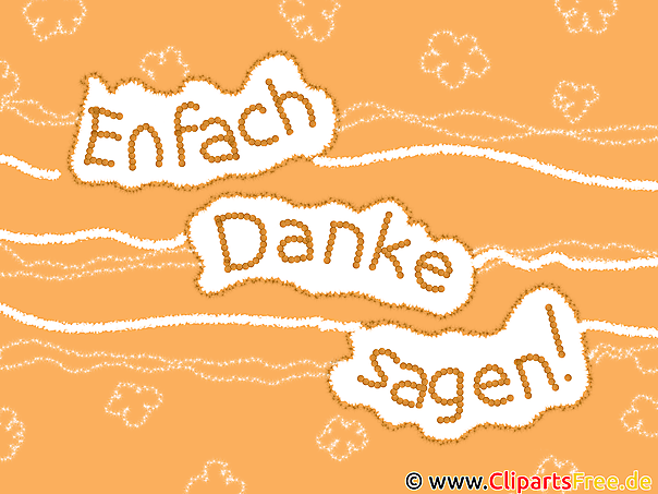 Spruch Danke sagen Karte