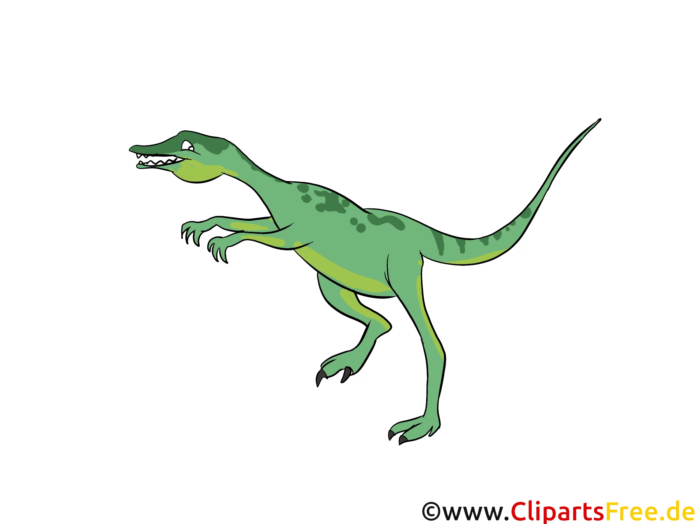 Eoraptor Bild - Dinosaurierarten Bilder, Cartoons, Illustrationen gratis
