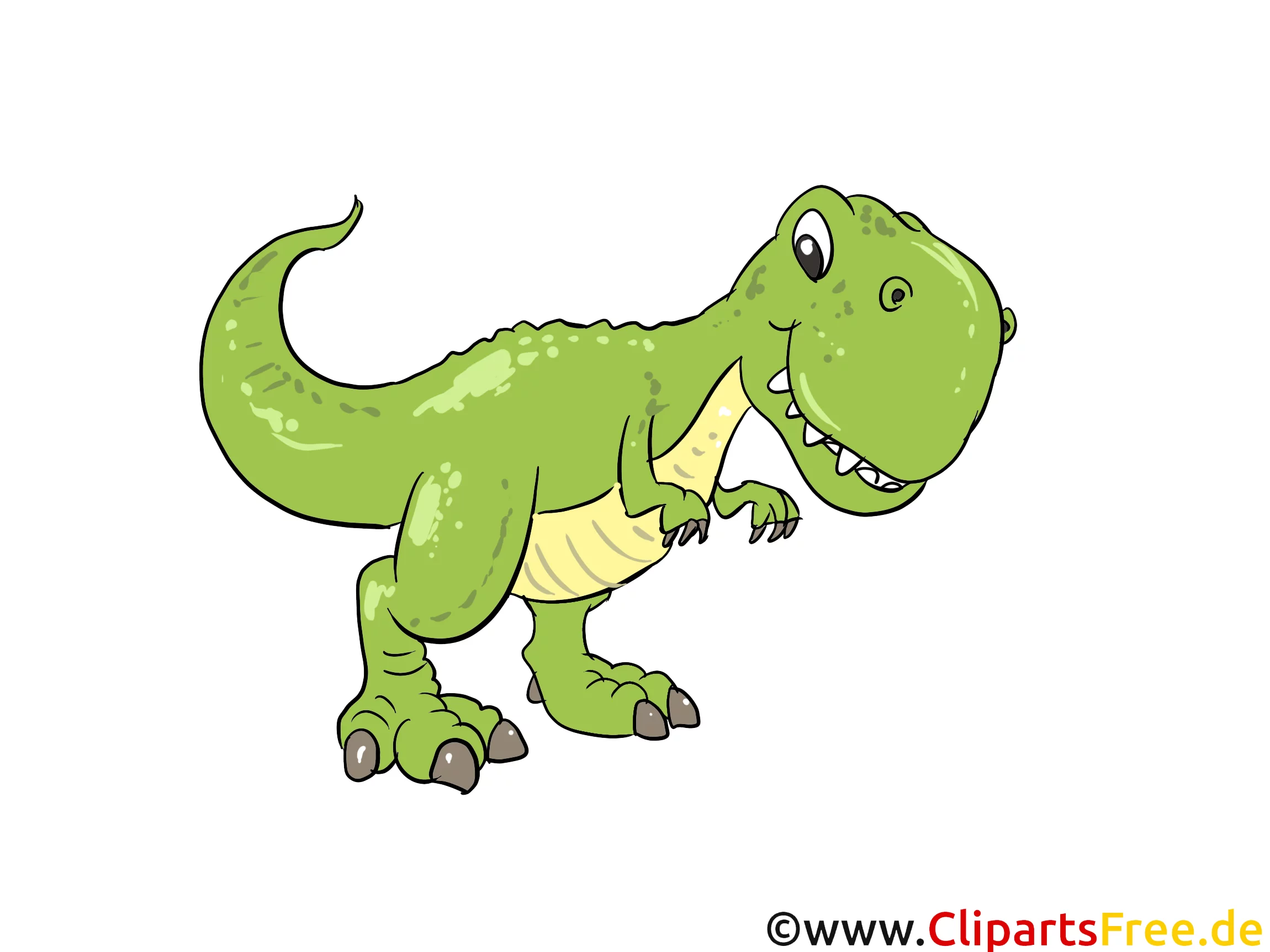 Tyrannosaurus Rex Clipart, Bild, Cartoon, Comic, Illustration gratis