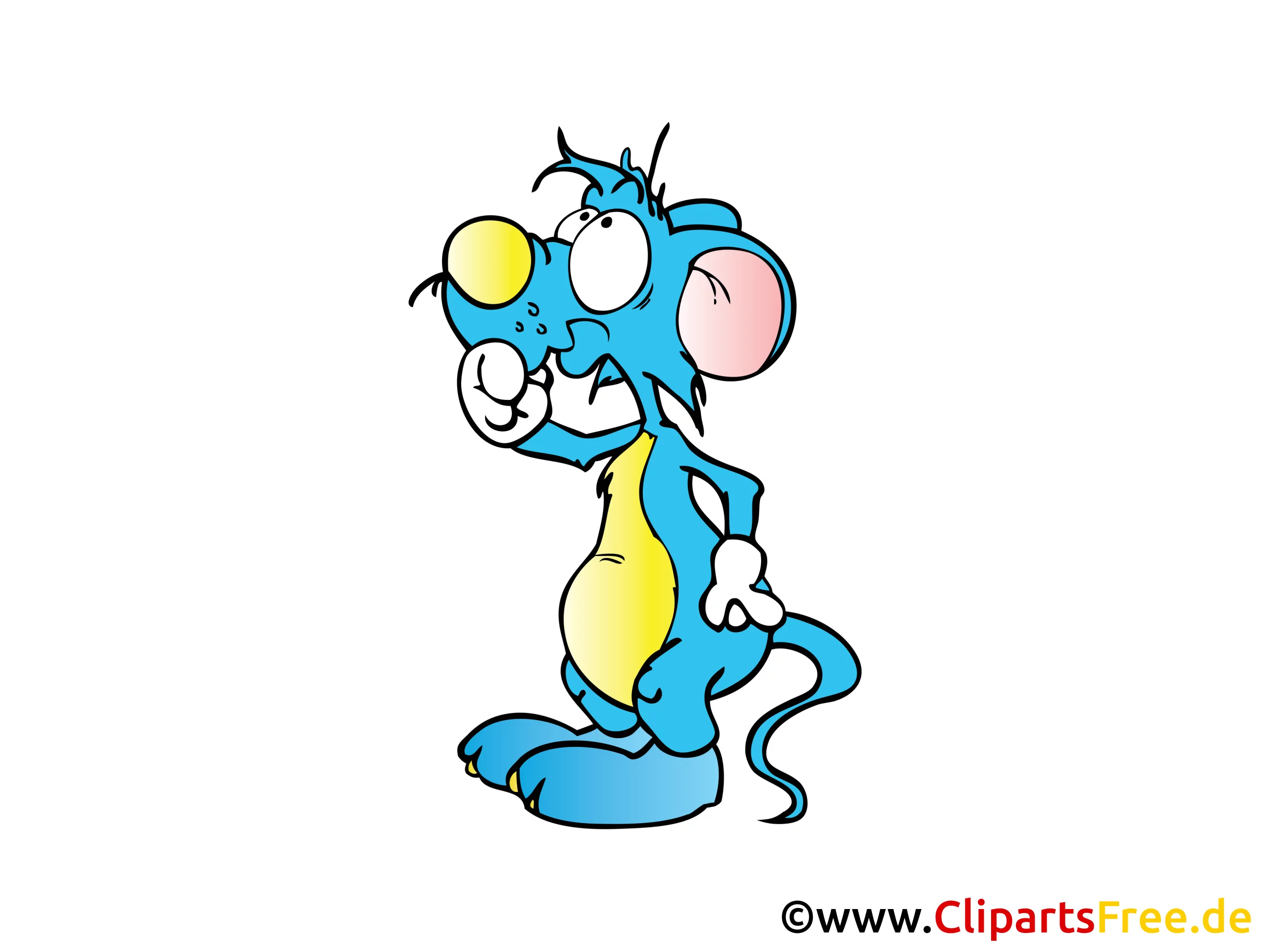 Ratte Bild, Clipart, Illustration, Comic, Cartoon gratis