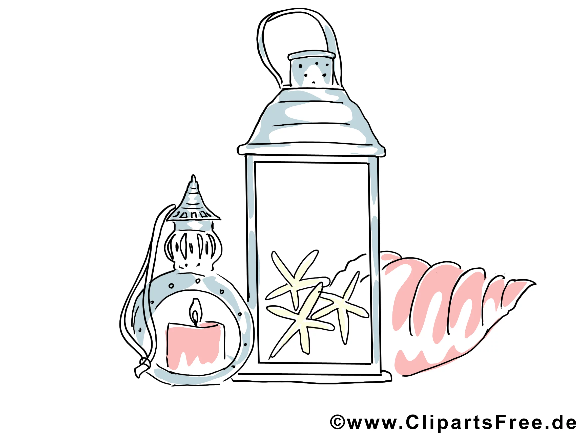 Teelichter, Lampe Bild, Clipart, Illustration, Grafik kostenlos