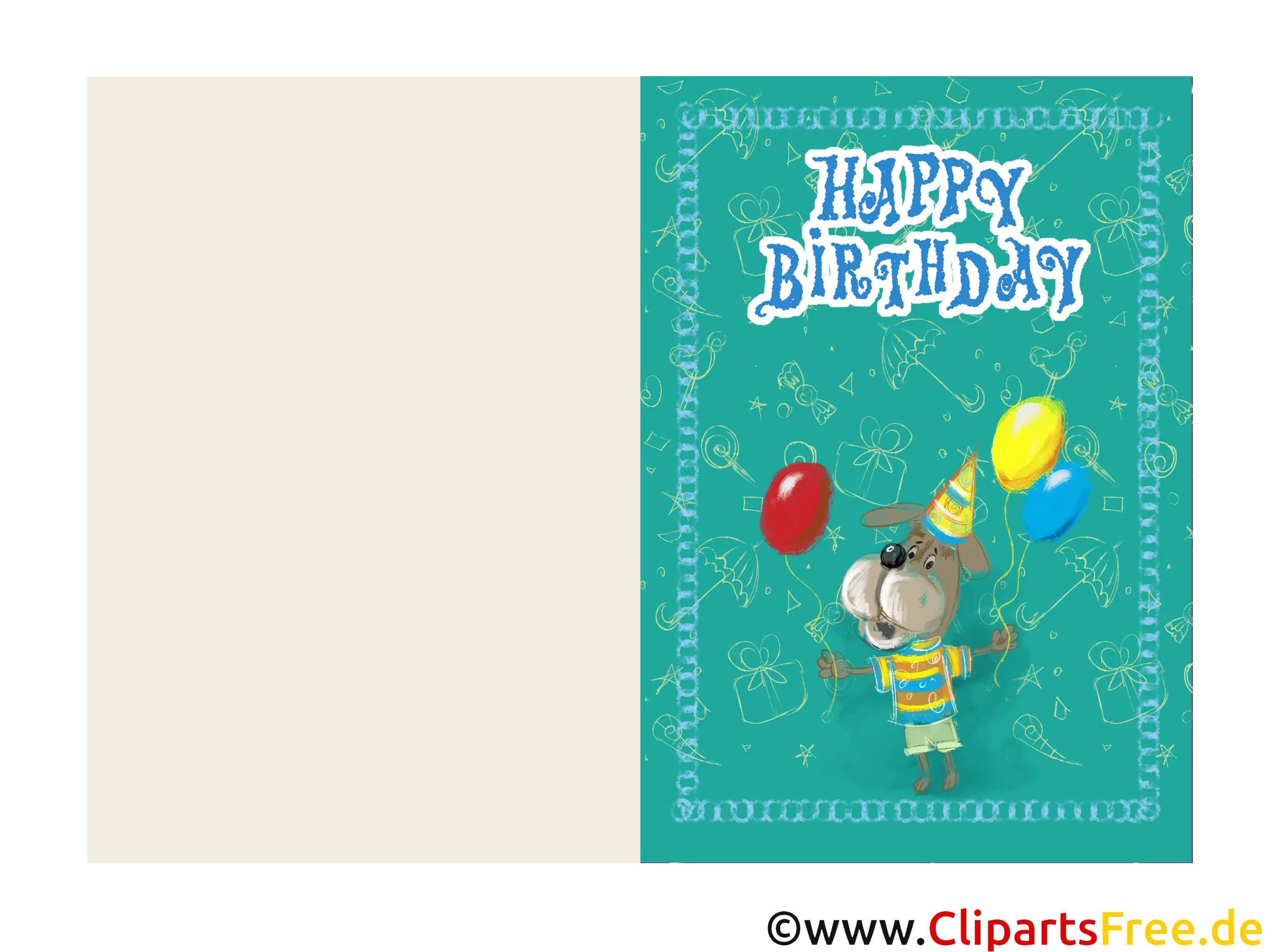 Geburtstagskarte Email zum Kinder Geburtstag gratis