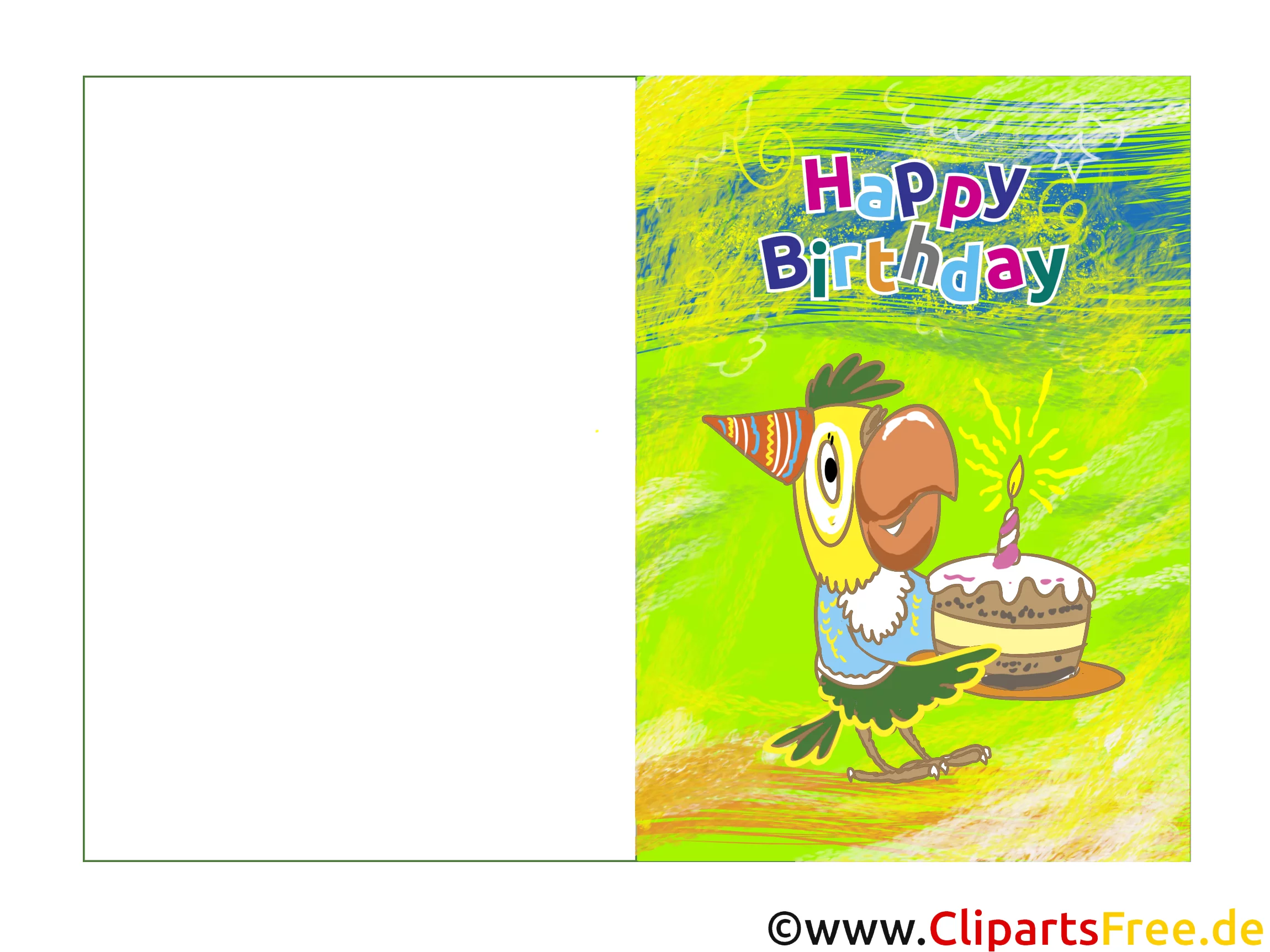 Glückwunschkarten selbst gestalten zum Kindergeburtstag