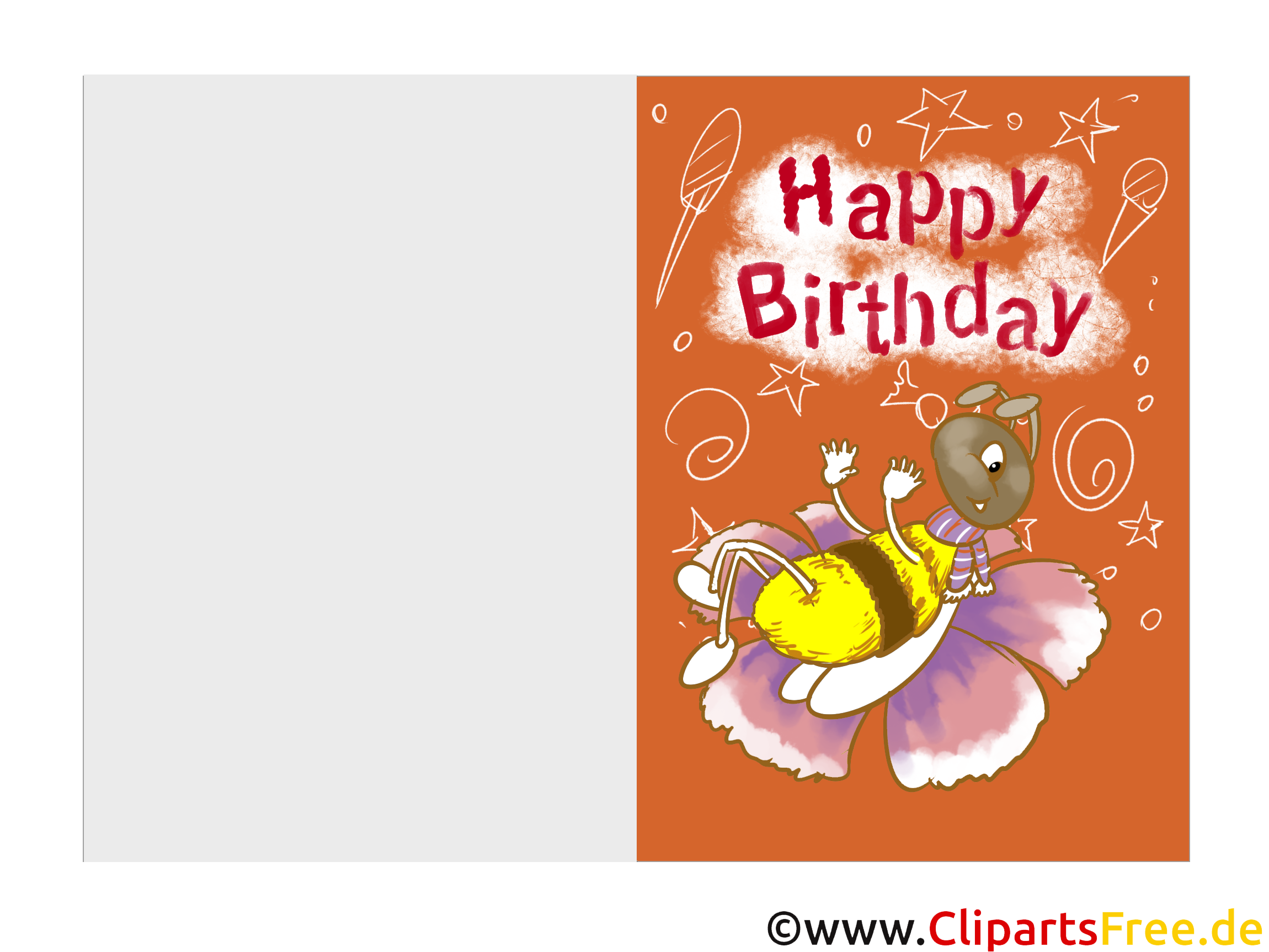 Happy Birthday Car free zum Drucken Happy Birthday Car free zum Drucken