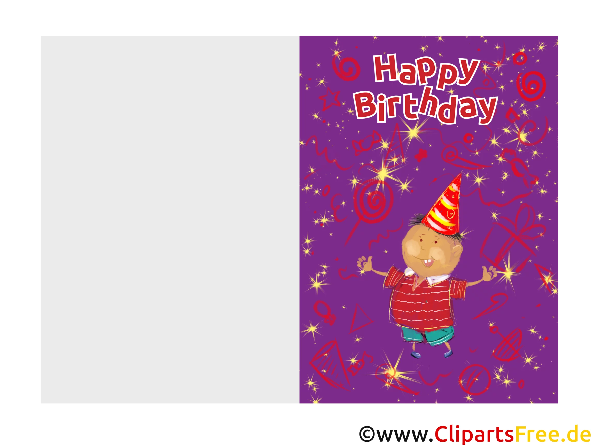 Karten selbst gestalten und drucken zum Kindergebburtstag