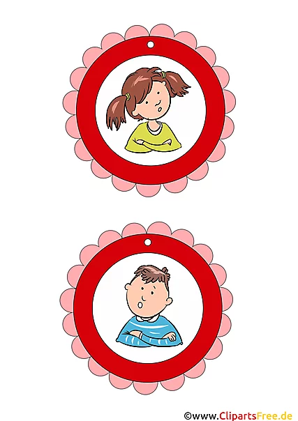 Medaillen Vorlagen für Kids