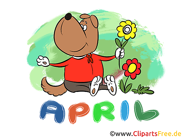 April Clipart - Monate kostenlose Bilder zum Drucken April Clipart - Monate kostenlose Bilder zum Drucken