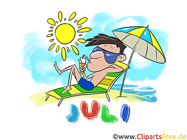 Juli Clipart - Monate kostenlose Bilder zum Drucken Juli Clipart - Monate kostenlose Bilder zum Drucken