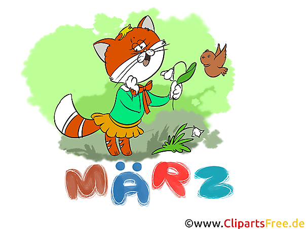 März Clipart - Monate kostenlose Bilder zum Drucken März Clipart - Monate kostenlose Bilder zum Drucken