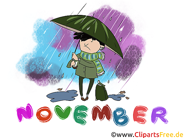November Clipart - Monate kostenlose Bilder zum Drucken November Clipart - Monate kostenlose Bilder zum Drucken