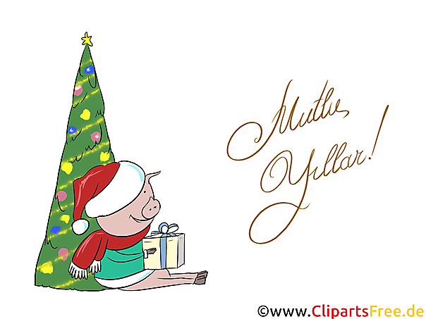 Cliparts Mutlu Yıllar