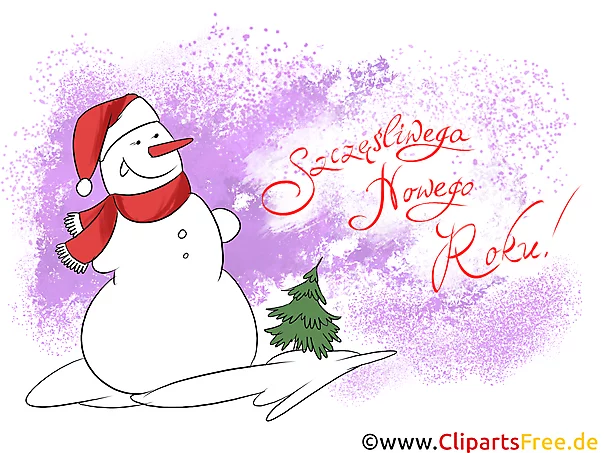 Clipart Zdjęcia Szczęśliwego Nowego Roku pobierz za darmo