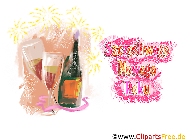 Darmowe cliparty i grafiki Sylwestrowe Darmowe cliparty i grafiki Sylwestrowe