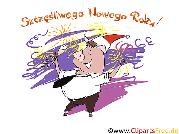 Darmowe cliparty i grafiki Szczęśliwego nowego roku Darmowe cliparty i grafiki Szczęśliwego nowego roku