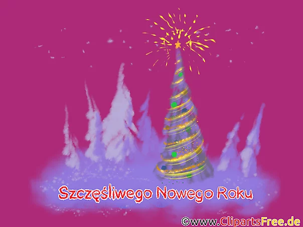 Najlepsza Nowy Rok clipartow