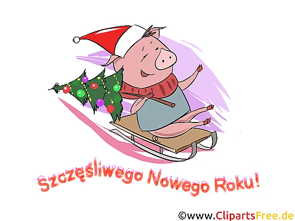 Szczęśliwego Nowego Roku obrazki