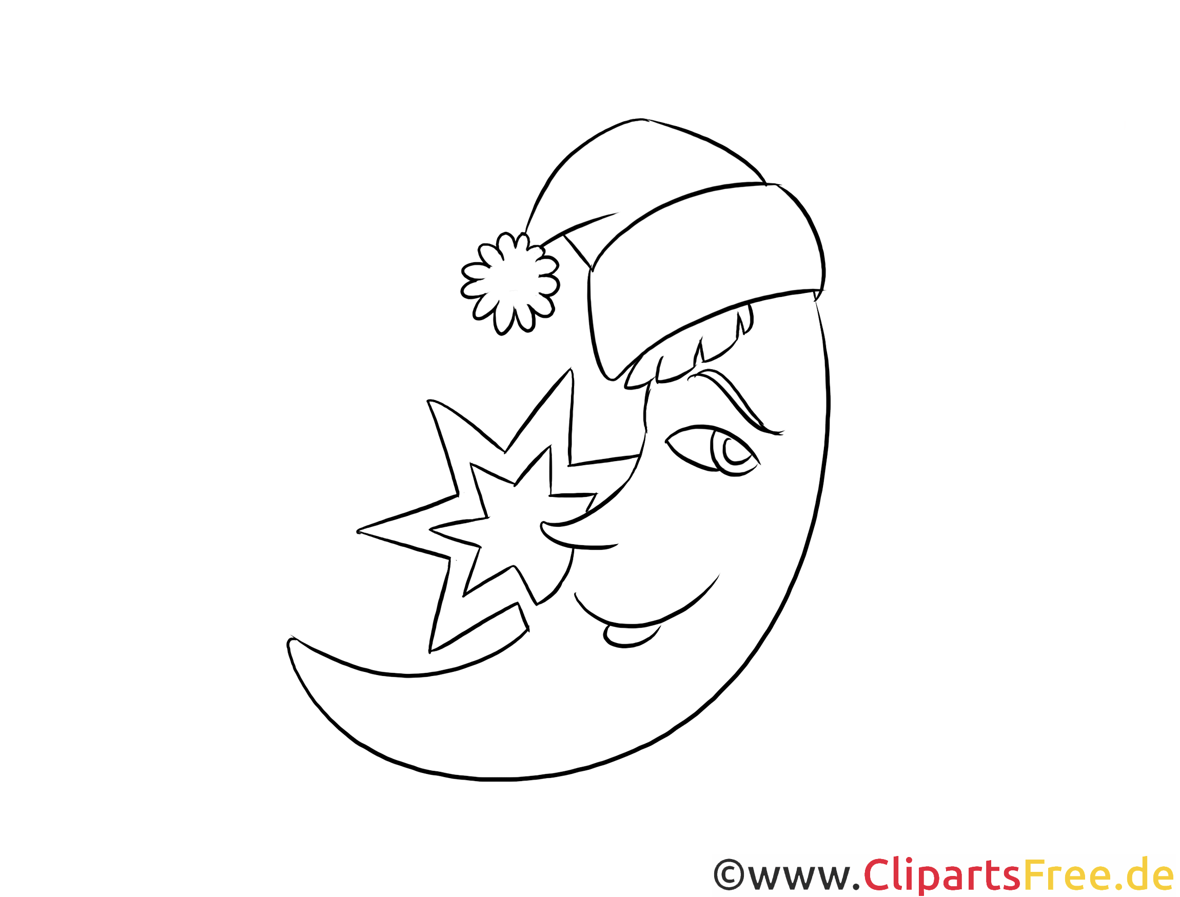 Mond Laubsägen mit Lindern Vorlagen