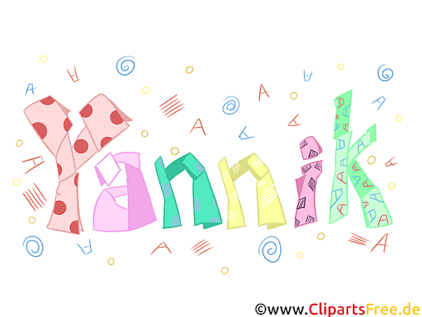 Yannik Name Illustration, Bild, Clipart