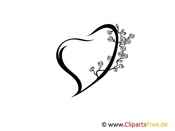Traumhafte Wandtattoo Schlafzimmer Herz zum Drucken