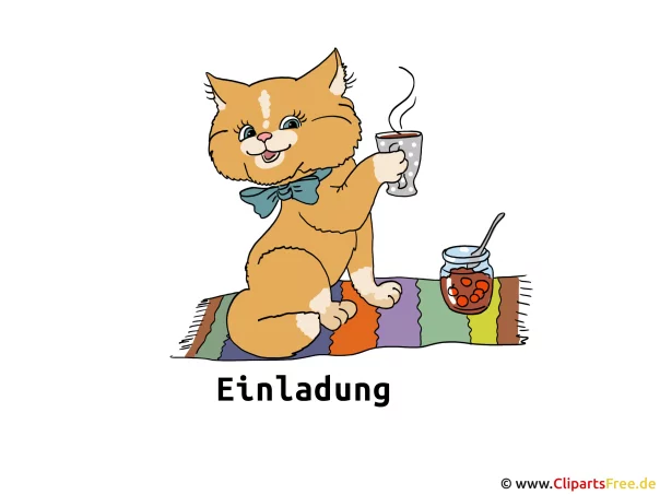 Einladung Bild - Einladung zur Tasse Tee