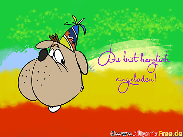 Einladung Karten zum Geburtstag