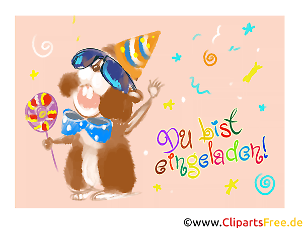 Einladungskarte Geburtstag Kindergeburtstag