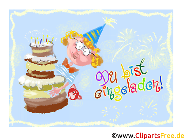 Einladungskarten gestalten und verschicken als E Karten zum Geburtstag