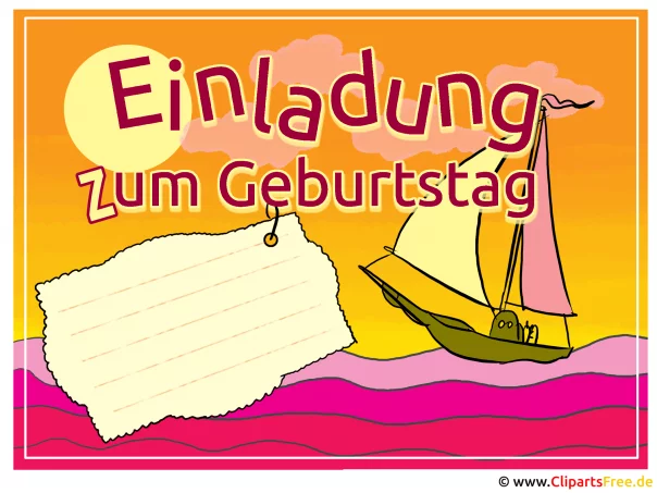 Geburtstagseinladung gestalten mit unseren Einladungsvorlagen