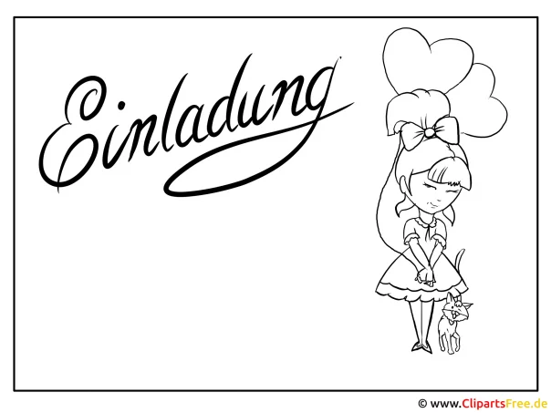 Geburtstagseinladung Kinder