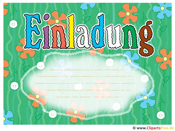 Kindergeburtstags Einladung