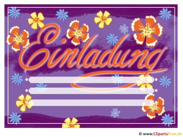 Originelle Geburtstagseinladung