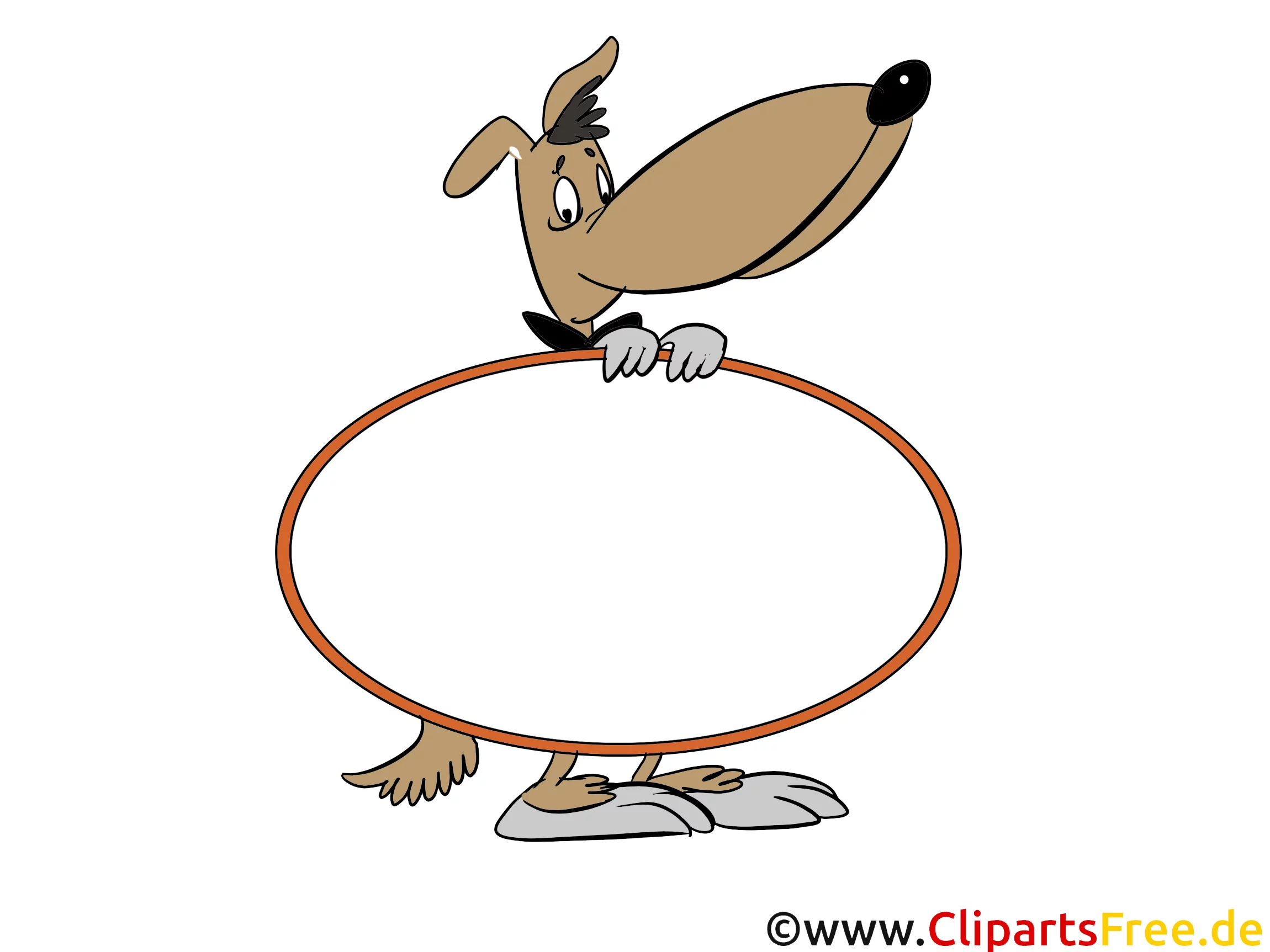 Schild leer zum Beschriften Clipart-Grafik