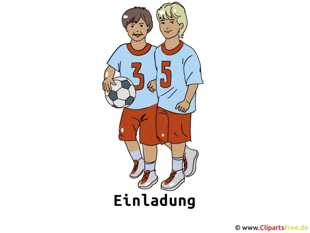 Vorlage Einladungen zzm Fussballspiel