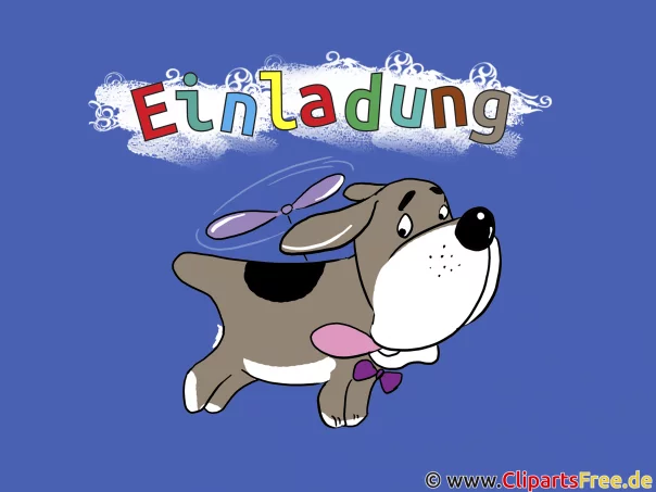 Vorlage für Einladungskarte