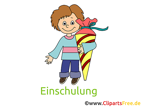 Clipart Einschulung