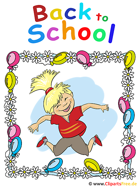 Clipart zurück in die Schule auf Englisch  - PNG transparent