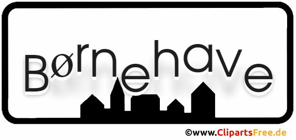 Kindergarten auf Dänisch Gif-Animation