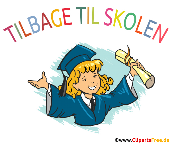 Schule Beginn Einladungskarte auf Dänisch selbst gestalten