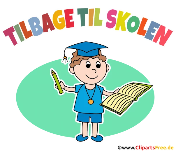 Tilbage til skolen PNG Clipart in Dänisch