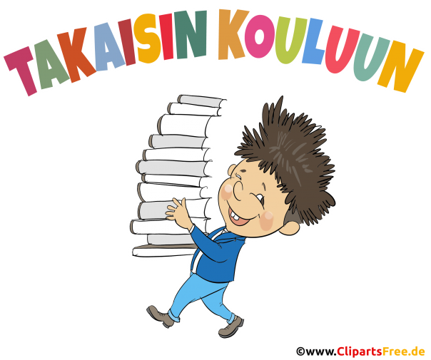 Schule Anfang Clipart, Comic, Cartoon