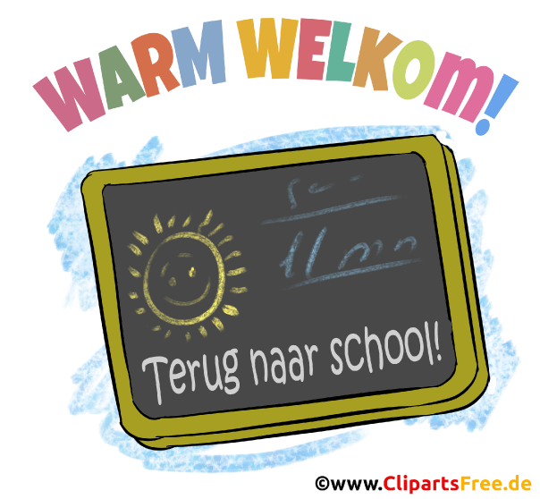 Schulbeginn Bild, Clipart, Illustration für Schule