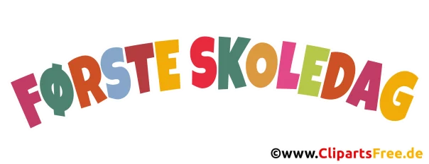 Überschrift 1. Schultag bunte Buchstaben zum Drucken