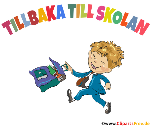 Tillbaka till Skolan Bild, Clipart, Comic