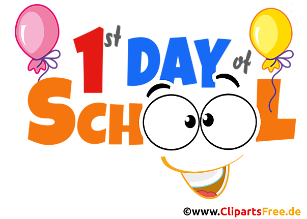 Erster Tag in der Schule PNG-Clipart transparent