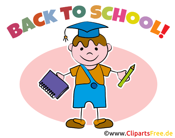 Schüler geht in die Schule - Einschulung Bilder